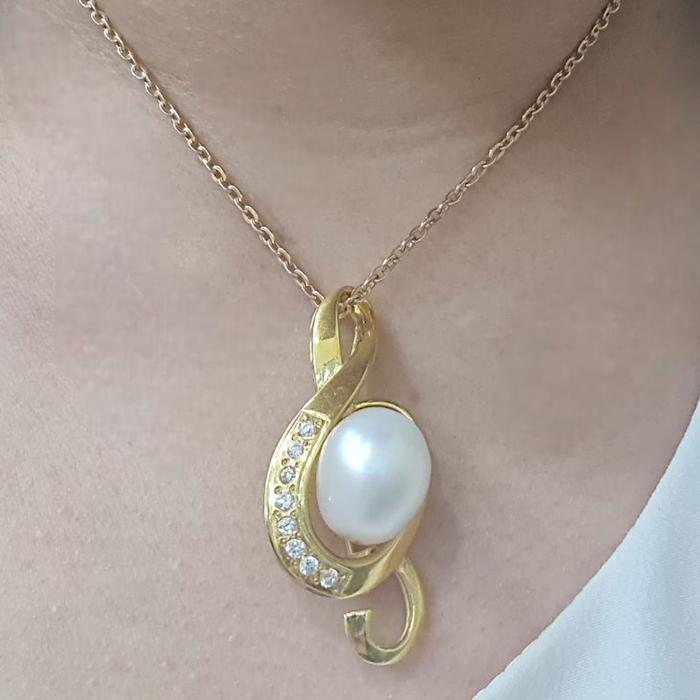 Bros Melody Mas Mutiara 23K-Diamond Jewelry