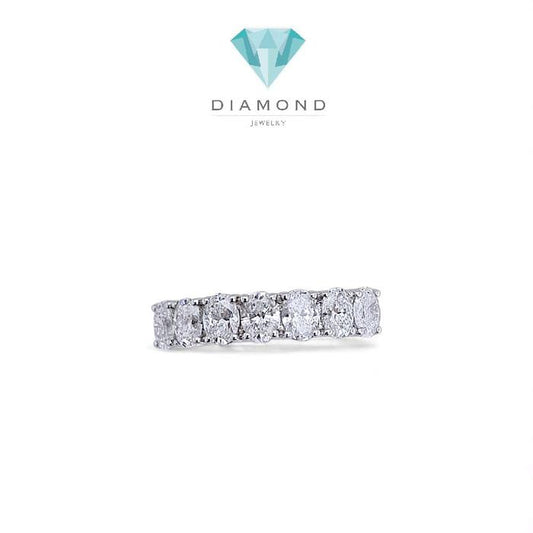 Listring Oval Diamond Ring 18K / Cincin Berlian Listring Oval 18K / Diamond Jewelry 363CB1300PGKLS-HT