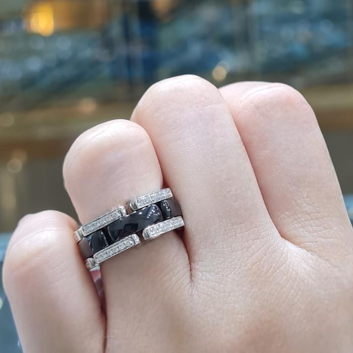 Ultra Diamond Ring Black / Diamond Jewelry-74CBD99000AB-HT