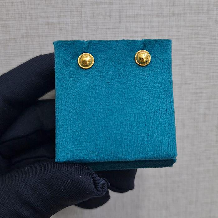 Anting Mas Small Bulat 23K-Diamond Jewelry