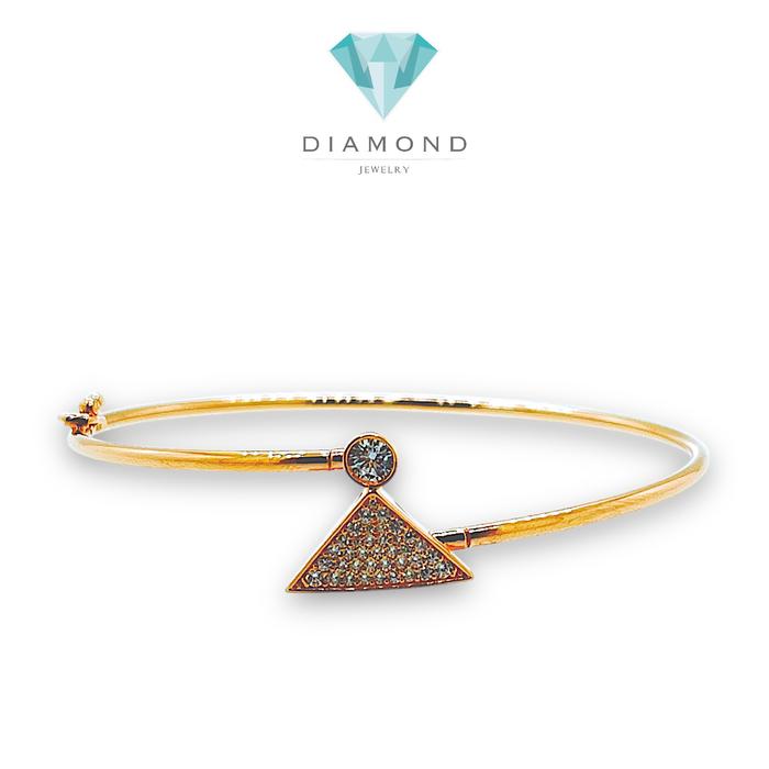 Gelang mas triad prada / gold bracelet triad prada 750