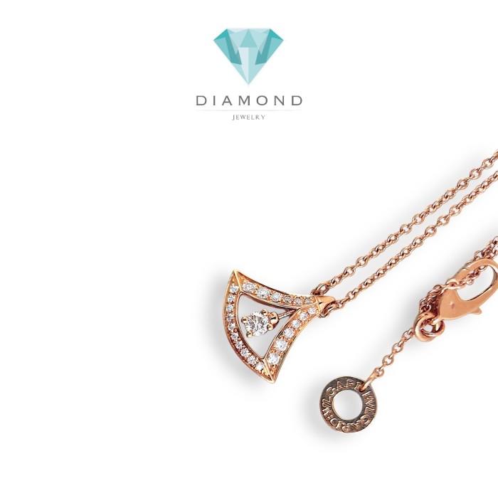 Diva's Dream Pave Necklace / Diamond Jewelry-4KBD3357DM