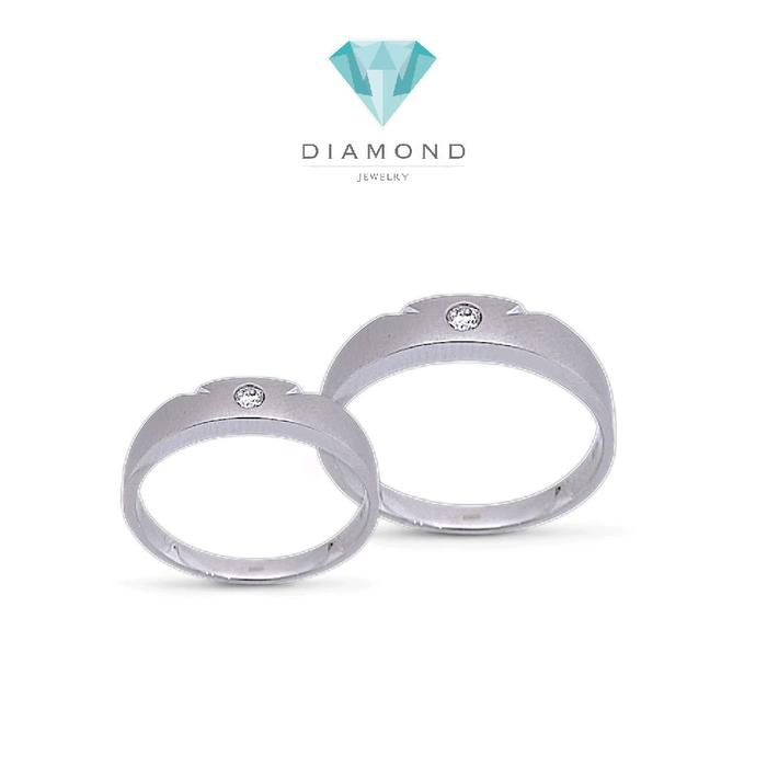 Wedding Diamond Ring Dove 18K / Cincin Nikah Berlian Dove 18K / Diamond Jewelry 63CBNKH4902WPLS - 64CBNKH4408WPLS