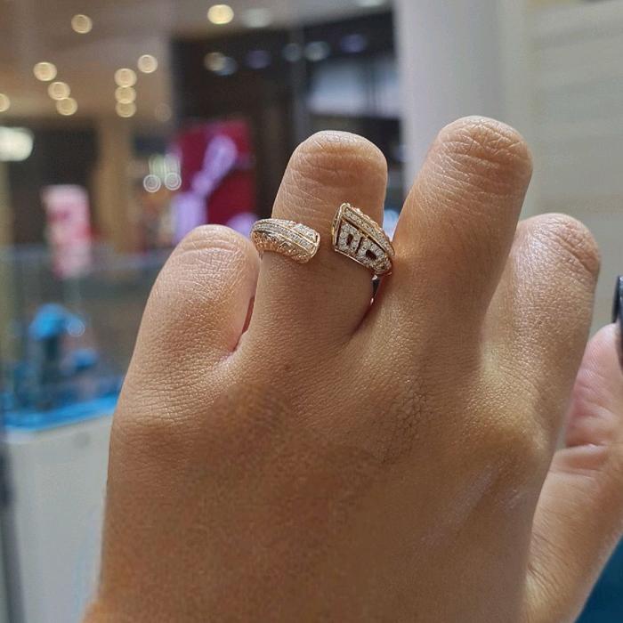 Coccopelli Diamond Ring 18K / Diamond Jewelry 10CBD8900RB