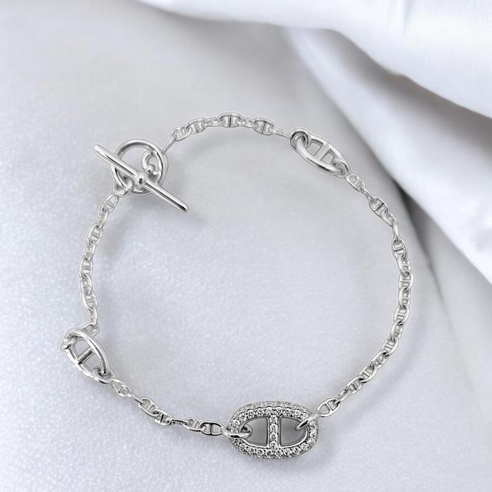 Farandole Diamond HM Chain 18k  Bracelet / Diamond Jewelry-83GBD107800AB-HT