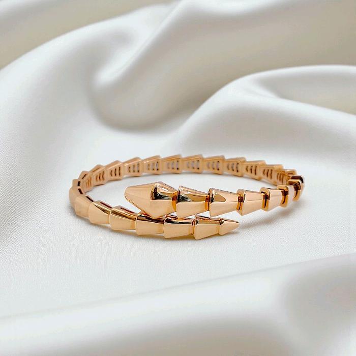 Ulo Serpenti Bracelet 18K / Gelang Ulo Serpenti 18K / Diamond Jewelry 405GBD2077RY-HT