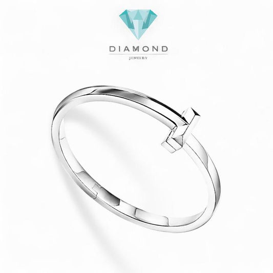 T bangle 18k gold/gelang T bracelet 18k-Diamond Jewelry tif