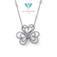 Liontin Flower Diamond 18K / Diamond Jewelry