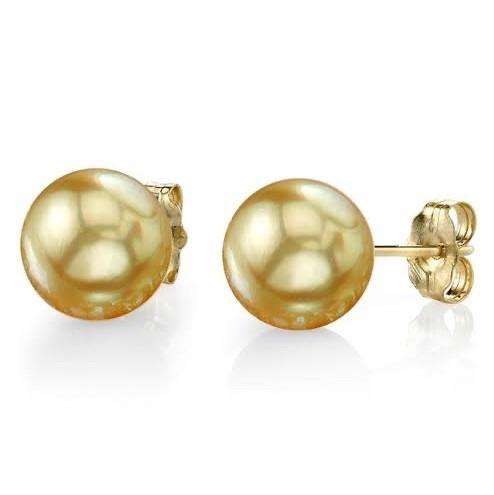 Anting Mutiara laut kuning