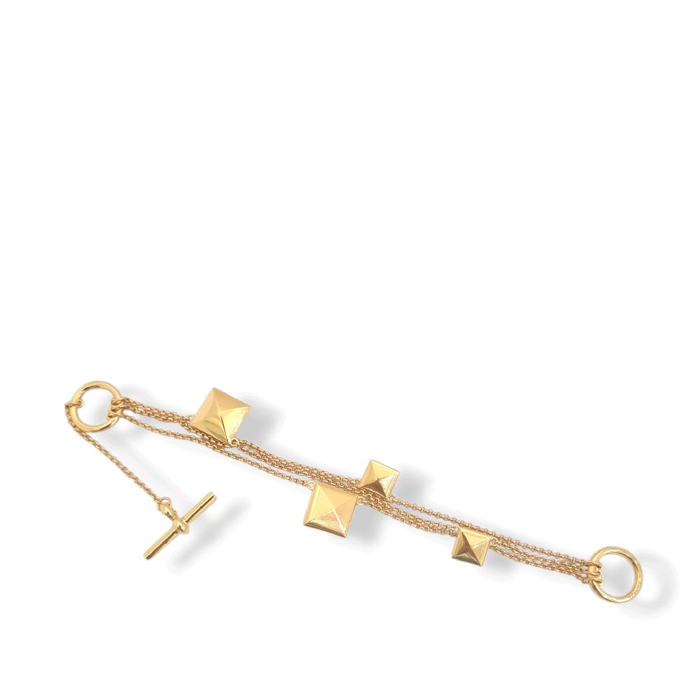 Clou d'H Bracelet 18K / Gelang Clou d'H 18K / Diamond Jewelry / 514GBD2200LS