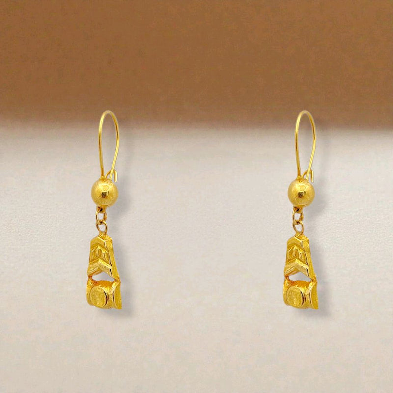 Vintage Gold Earring 23K / Anting Emas Vintage 23K / 324AMSWP1