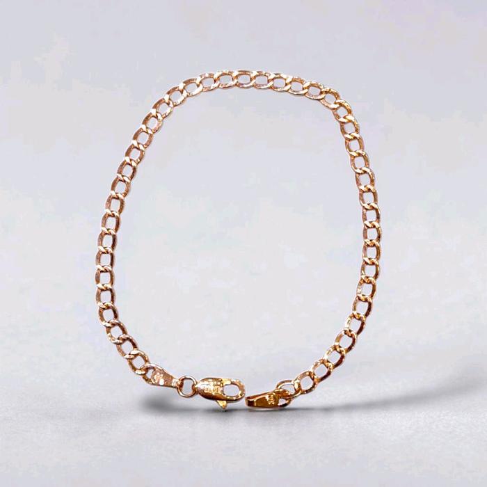 Gelang Rantai Emas 17K / Diamond Jewelry / 361GMS3LS