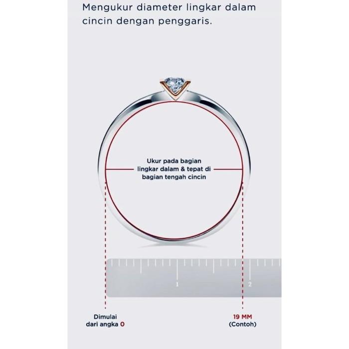 Diamond Ring - Cincin Berlian - 01020536 -Diamond Jewelry