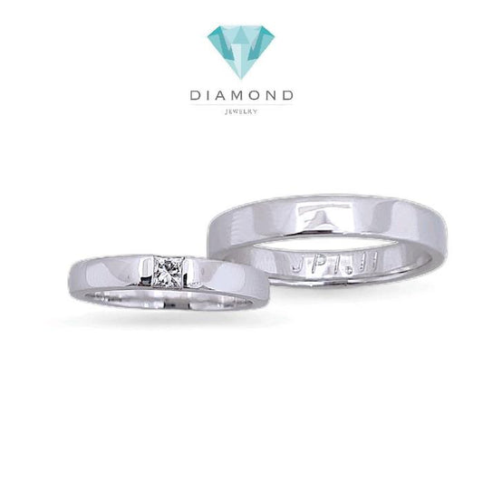 Wedding Ring Diamond 18K / Cincin Nikah Berlian 18K / Diamond Jewelry 82CBGT600WPLS - 311CNKH200WPLS-HT