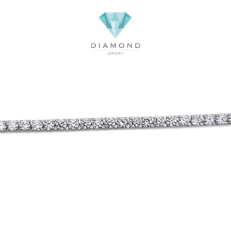 Tennis Lab Grown Diamond Bracelet 14K / Gelang Tennis Berlian Lab Grown 14K / Diamond Jewelry 1GBLGG1000LS HT