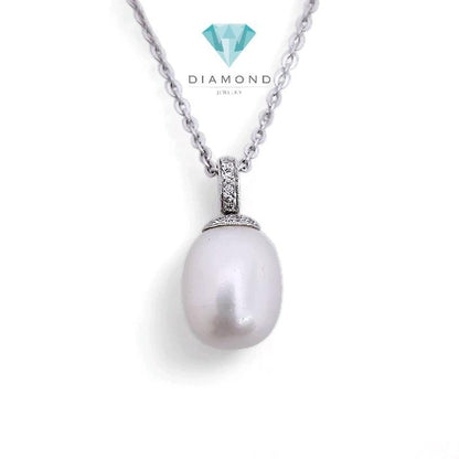 Liontin Sea Pearl Diamond 18K / Diamond Jewelry 356LM645LSWP-(1290HT)
