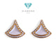 Diva MOP Diamond Earring 18K / Anting Dia Mutiara Berlian 18K / Diamond Jewelry 397ABDAB39800LS-HT