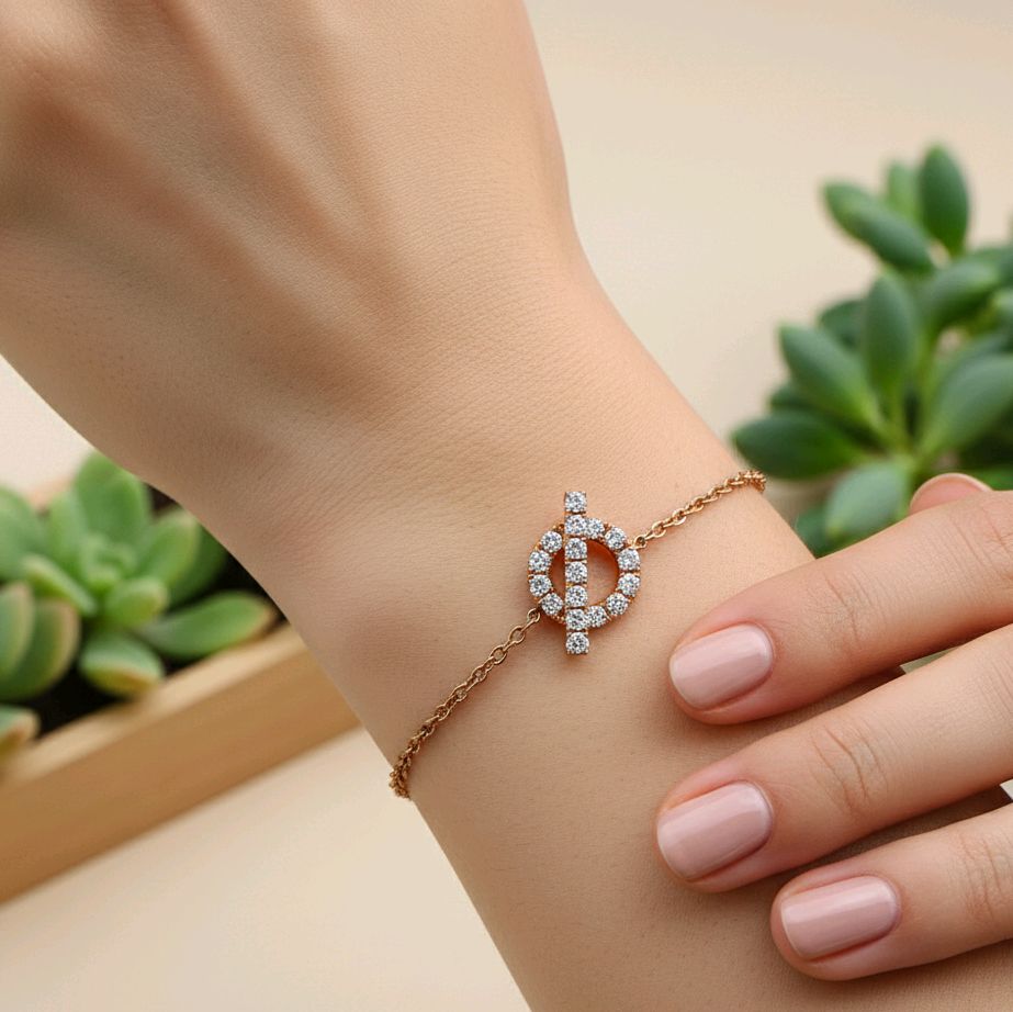 Finesse Diamond Bracelet 18K / Gelang Berlian Finesse 18K / Diamond Jewelry 145GBD79800AB-HT