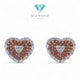 Love Diamond Earring 18K / Diamond Jewelry