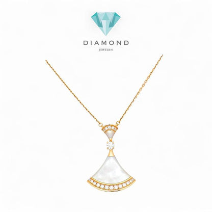 Mop Pearl Diva Pendant Diamond/Kalung Berlian Diva-Diamond Jewelry-411KBD12000RY-HT