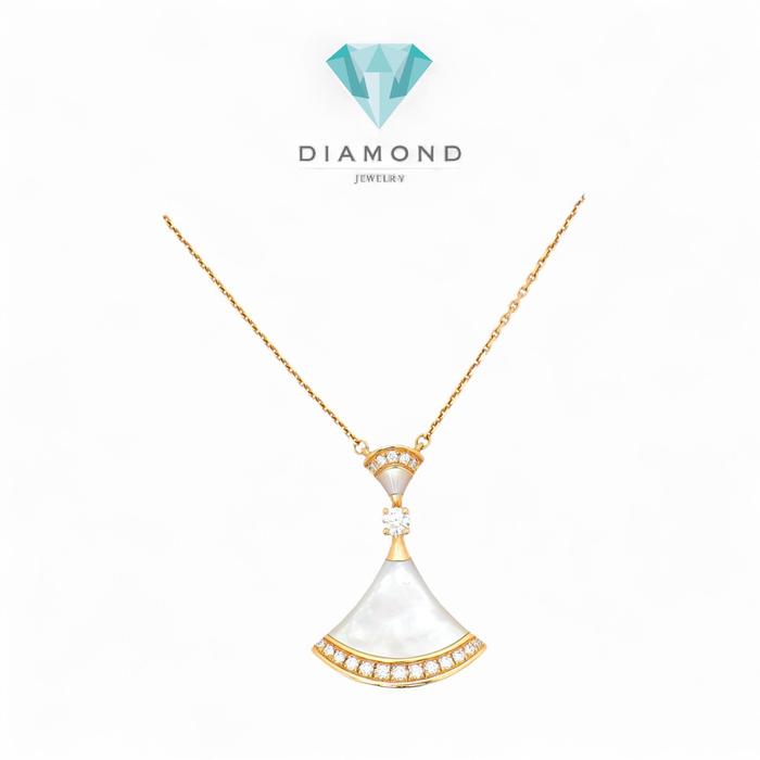 Mop Pearl Diva Pendant Diamond/Kalung Berlian Diva-Diamond Jewelry-411KBD12000RY-HT