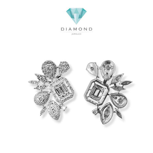Diamond Earrings Multishape / Anting Berlian / Diamond Jewelry-25AB8565SD-HT