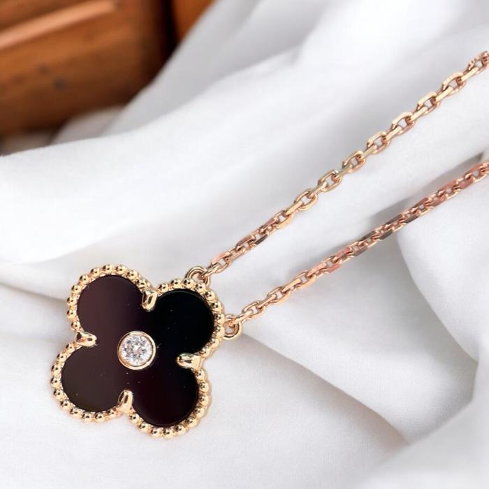 Vintage Onyx Holiday With Diamond  18K/ Diamond Jewelry-365KBD6000RY-HT