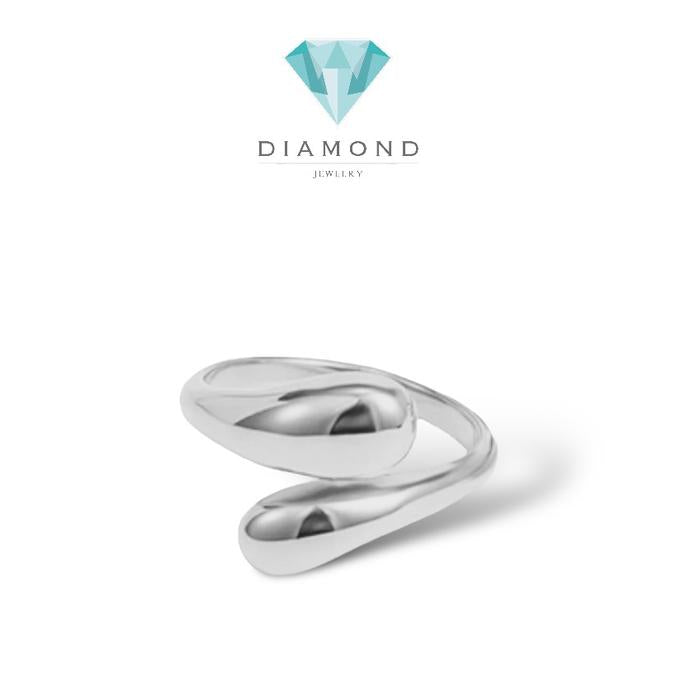 Duotear Bottega 750K Ring /Cincin Emas Duotear Diamond Jewelry-383CMS284LS-HT