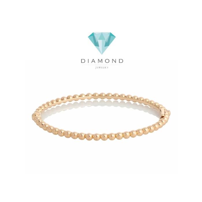 Perlee pearl vca bangle 18k rose gold-Diamond Jewelry