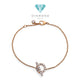 Finesse Diamond Bracelet 18K / Gelang Berlian Finesse 18K / Diamond Jewelry 145GBD79800AB-HT