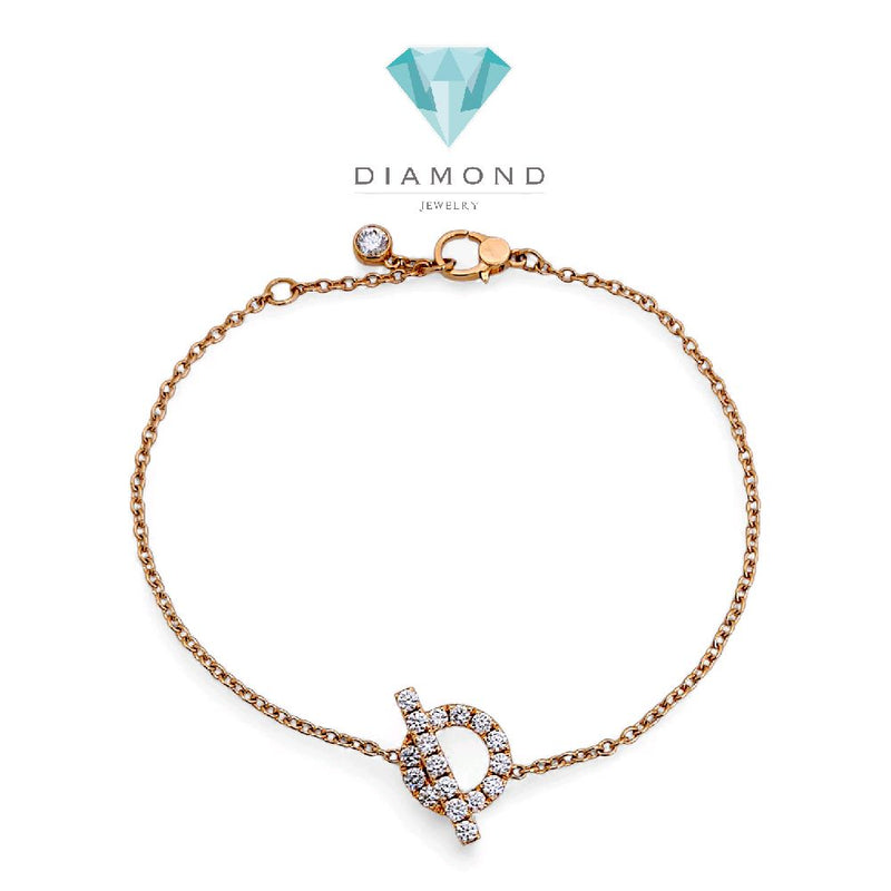 Finesse Diamond Bracelet 18K / Gelang Berlian Finesse 18K / Diamond Jewelry 145GBD79800AB-HT