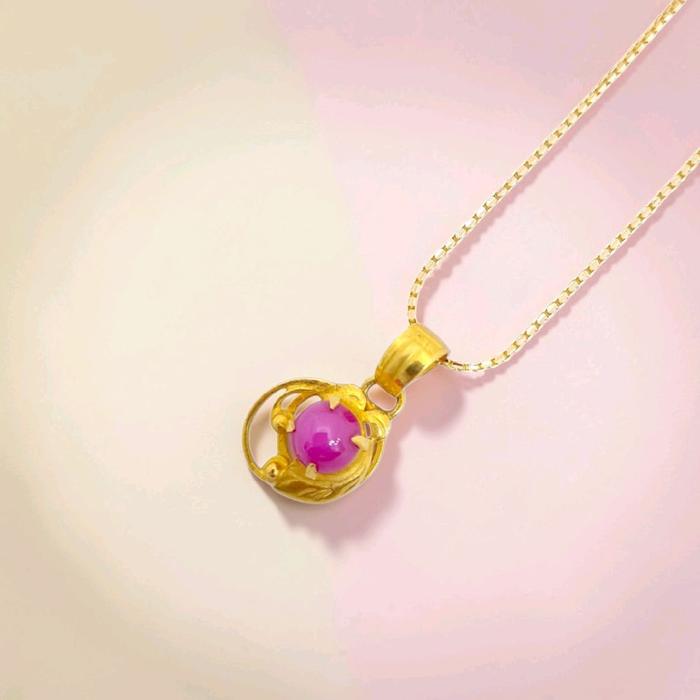 Gurhan Gold Pendants 23K / Liontin Emas Gurhan 23K / Diamond Jewelry / 219LMSWP2