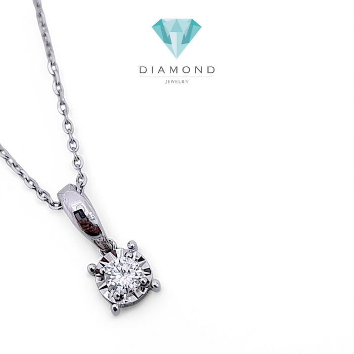 Liontin Solitaire Diamond 18K / Diamond Jewelry