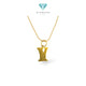 Gold Pendants Letter Y 23K / Liontin Emas Huruf Y 23K / Diamond Jewelry / 291LMSWP1