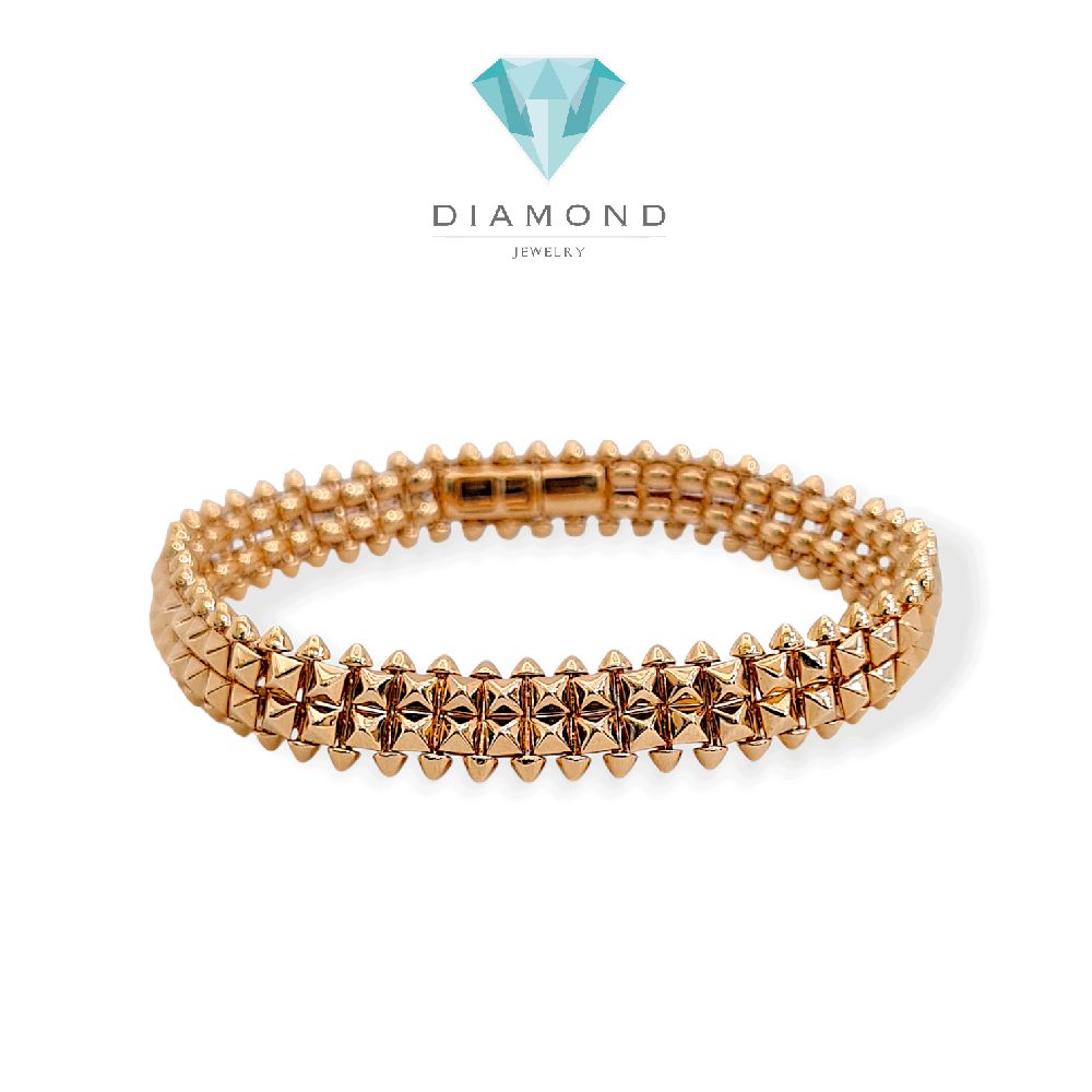Clash Bracelet 18K / Gelang Clash 18K / Diamond Jewelry - 168GBD400000AB