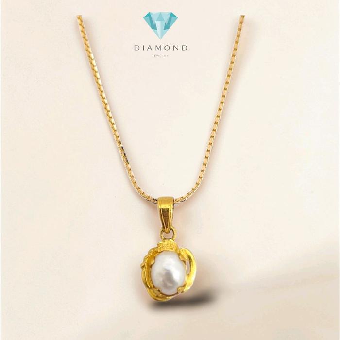 Maizy Pealr Pendants 23K / Liontin Mutiara Maizy 23K / Diamond Jewelry / 15LM2WP
