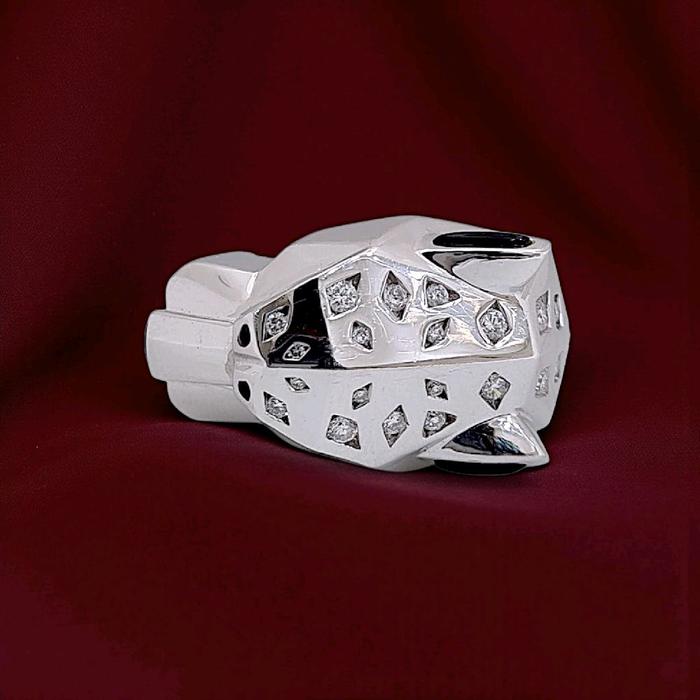 Panther Diamond Ring 18K / Cincin Panther Berlian 18K / Diamond Jewelry 18CBD1800RB-HT