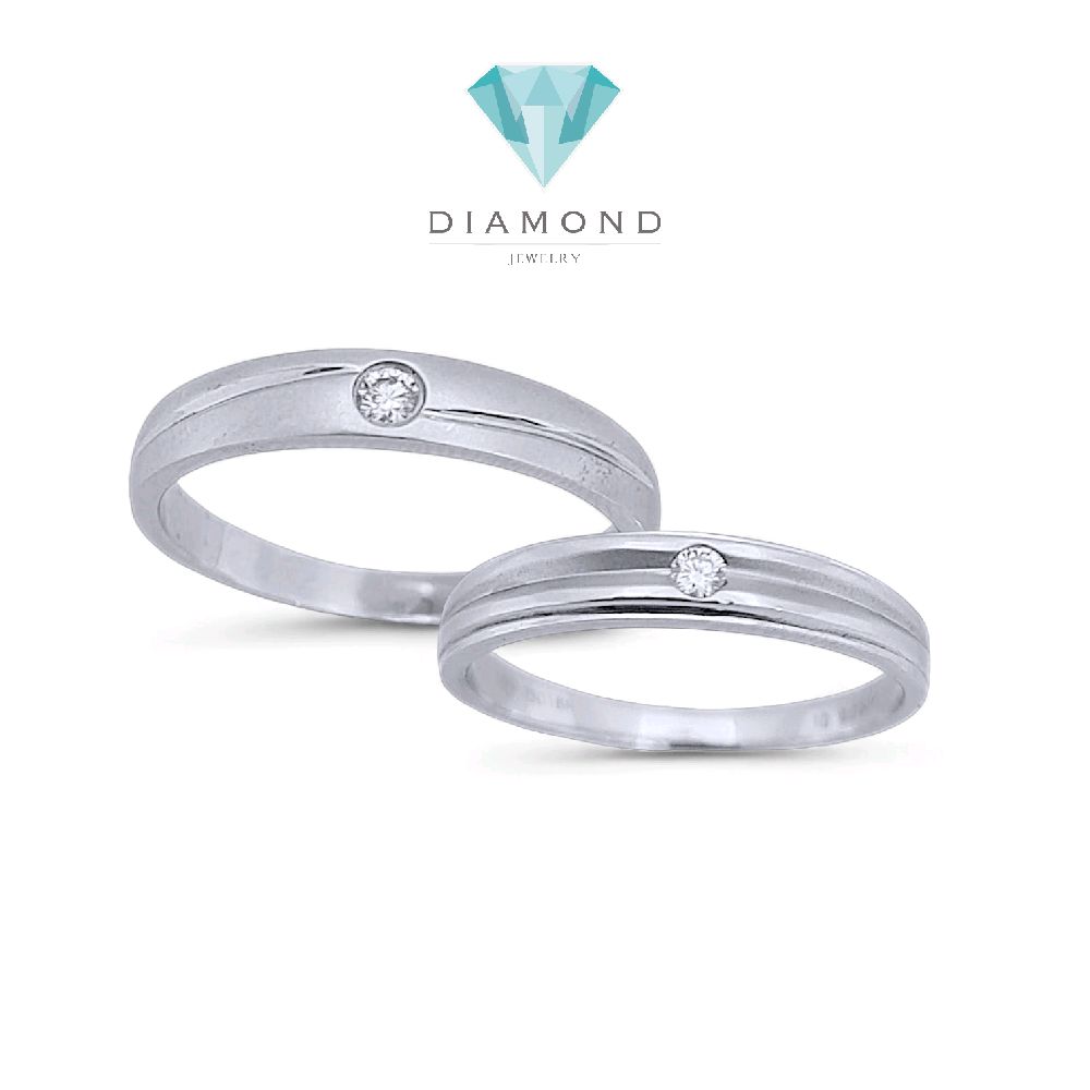 Wedding Diamond Ring Solitaire 18K / Cincin Kawin Berlian Solitaire 18K / Diamond Jewelry 75CBNKH4066WPLS - 76CBNKH5168WPLS - HT