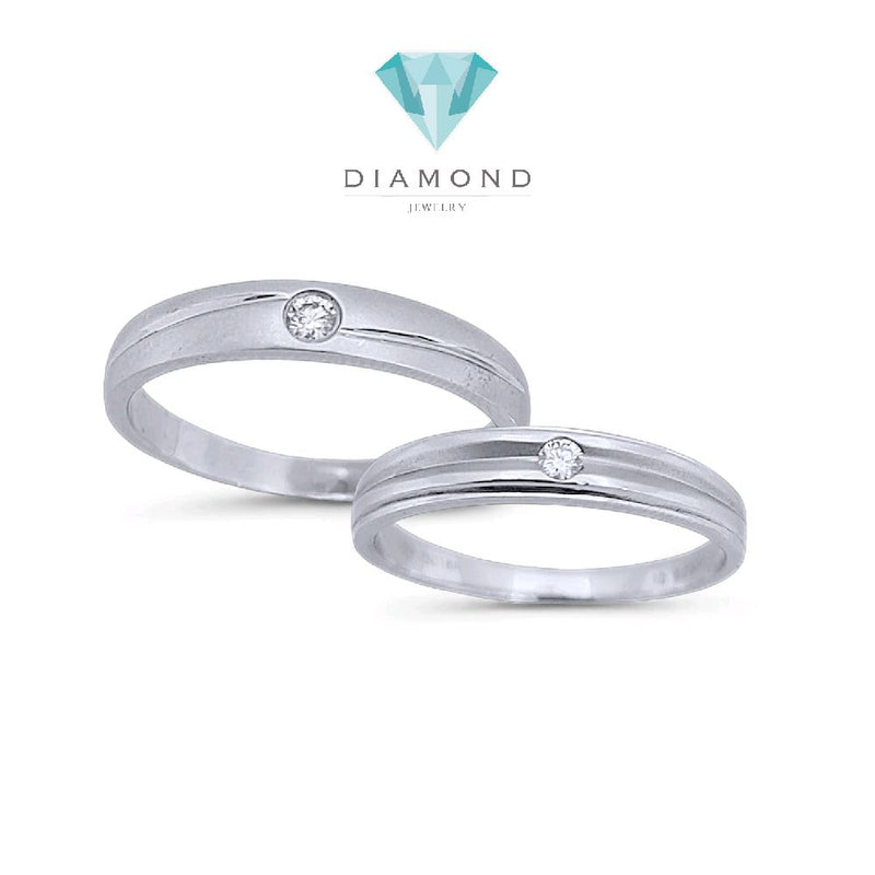 Wedding Diamond Ring Solitaire 18K / Cincin Kawin Berlian Solitaire 18K / Diamond Jewelry 75CBNKH4066WPLS - 76CBNKH5168WPLS - HT