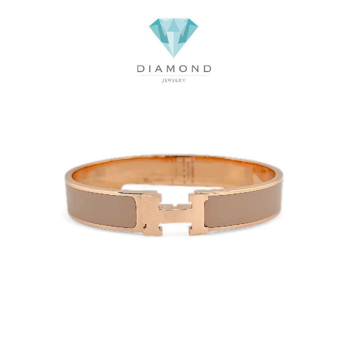 Click H Bracelet 18K / Diamond Jewelry 467GBD20000LS-HT