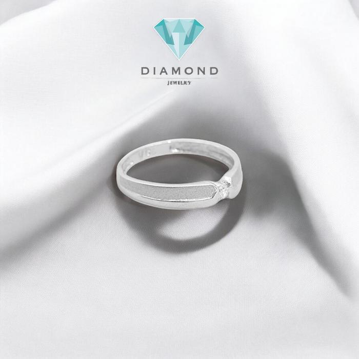 Cinncin Mas putih mata /cincin white gold couple-Diamond Jewelry