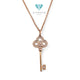 Key Diamond Necklace 18K / Kalung Kunci Berlian 18K / Diamond Jewelry 135KBD55000AB HT