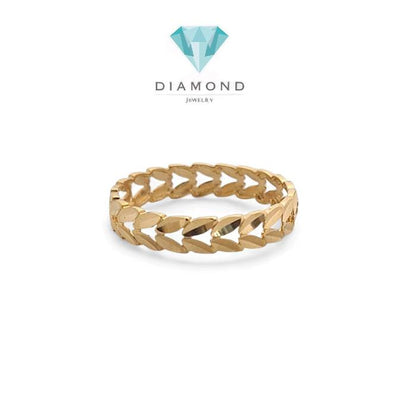 Gold Leaf Ring 700K-Diamond Jewelry-424CMS097LS-HT