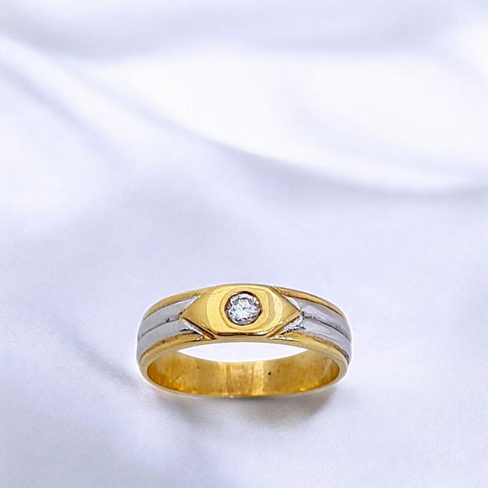 Gold Diamond Ring 18K / Diamond Jewelry