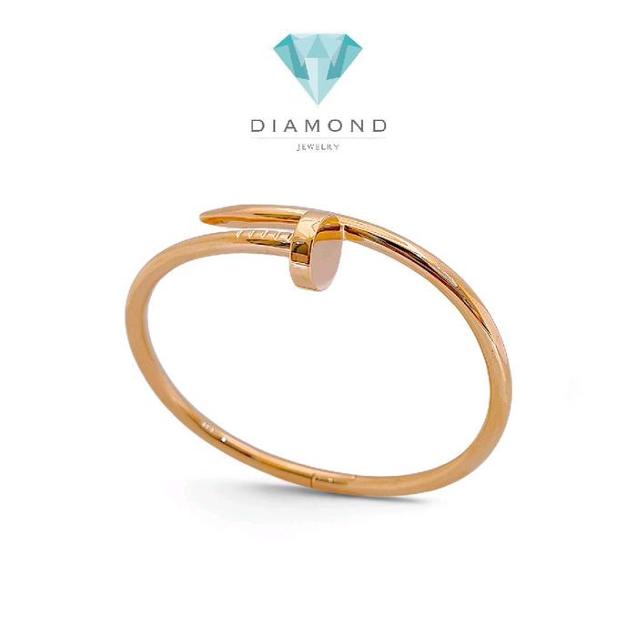 Nail Juste Bracelet 18K / Gelang Paku 18K / Diamond Jewelry 416GBD1453RY-HT