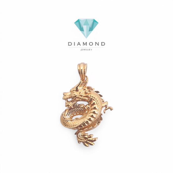 Liontin Mas Naga 700K-Diamond Jewelry
