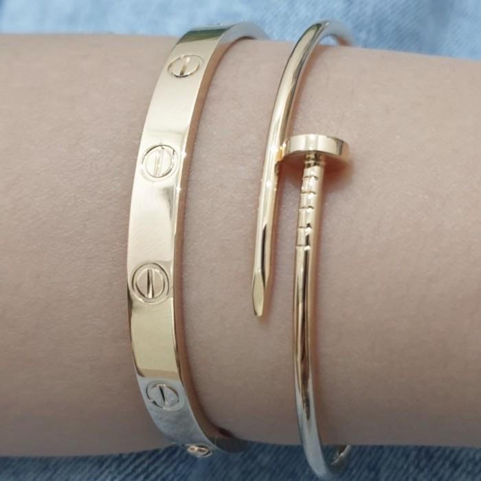 love mas bracelet 18k gold crt- Diamond Jewelry