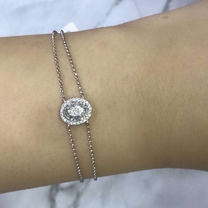 Sahara Round Diamond Bracelet-Gelang Berlian Sahara-Diamond Jewelry