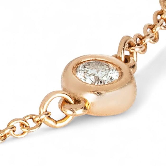 Gelang Diamond Solitaire 18k Stacking Medium/small-Diamond Jewelry