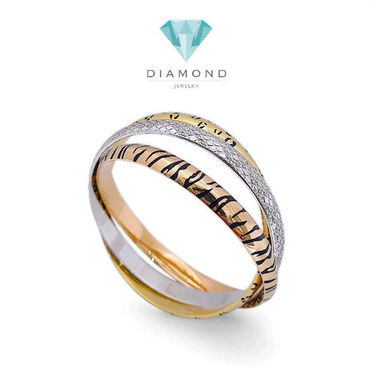Trinity Animal Bracelet 18K / Gelang Trinity Animal 18K / Diamond Jewelry 407GBD140000RY-HT